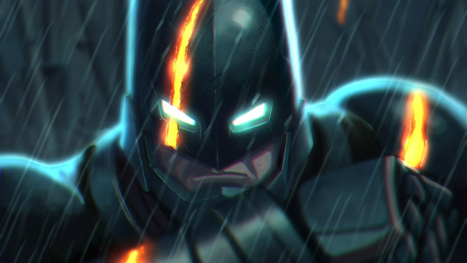 बैटमैन डिजिटल कलाकृति 4के