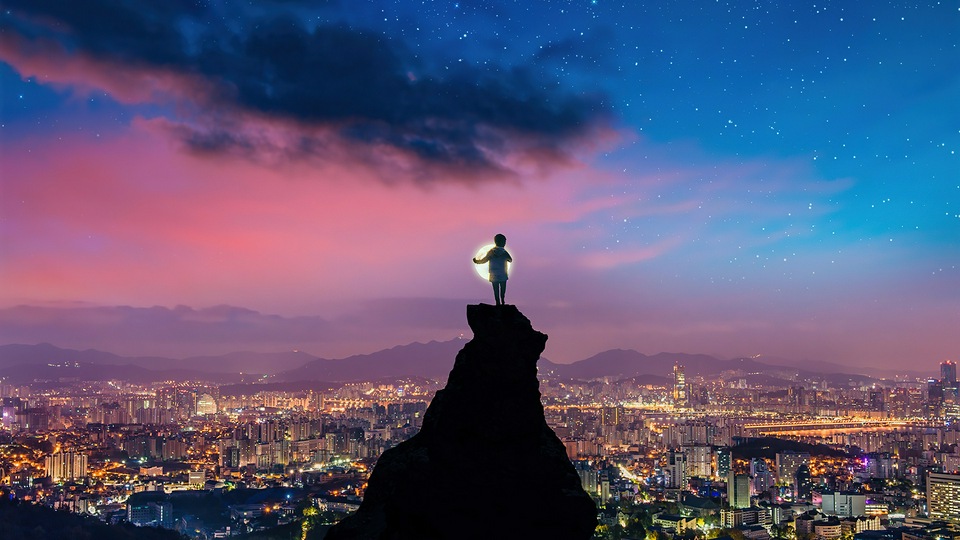 लड़का और चंद्रमा 4 के