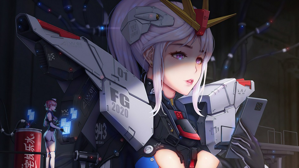 गुंडम लड़की 4के