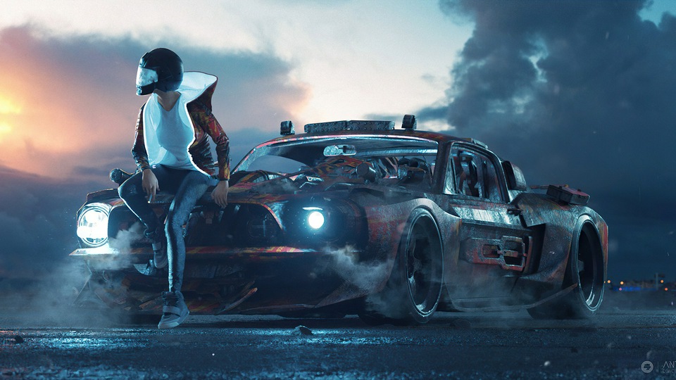 सवारी 4 के नीचे ठंडा