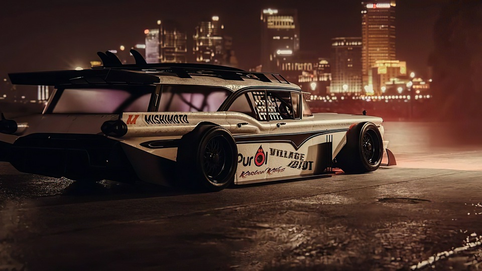 फोर्ड चेवी कस्टम सुपरचार्जर 4 के