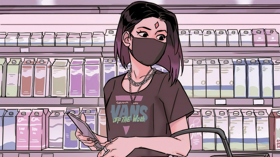 किराने की खरीदारी लड़की 5कश्मीर