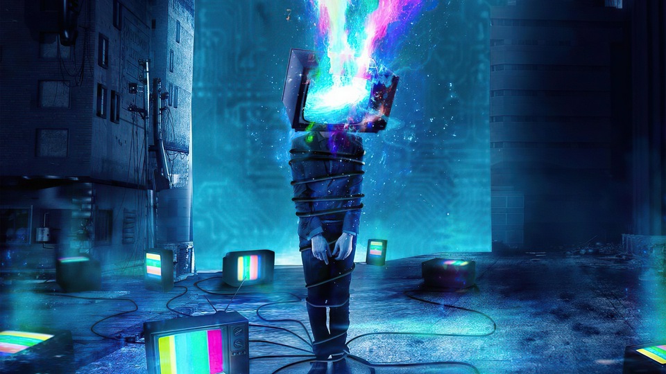 मीडिया के अंदर फंस गया