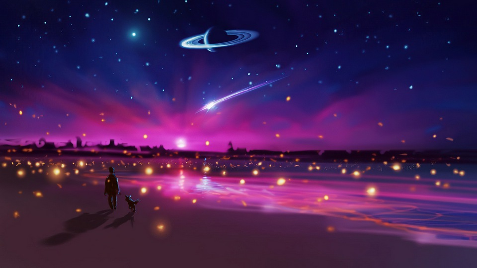 सितारे और फायरफ्लाइज़