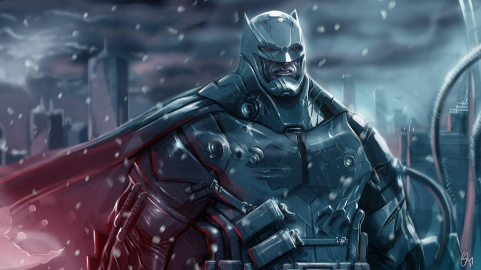 नई बैटमैन कला