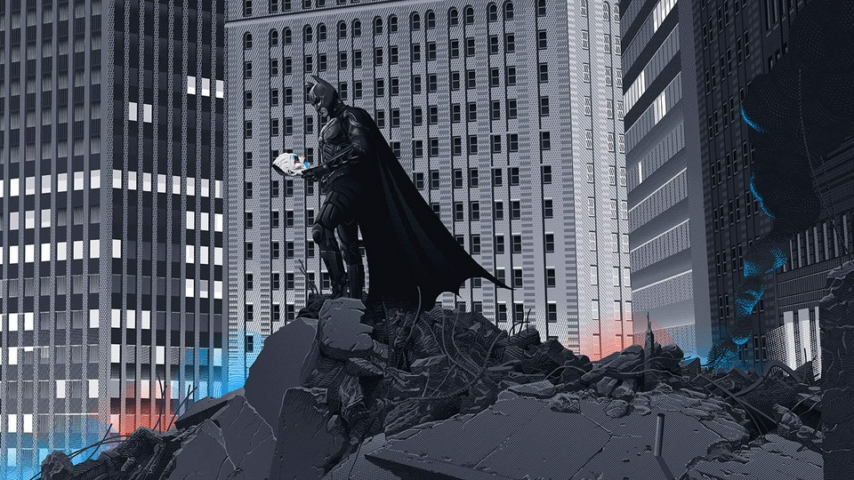 बैटमैन सुपरहीरो कॉमिक आर्ट्स