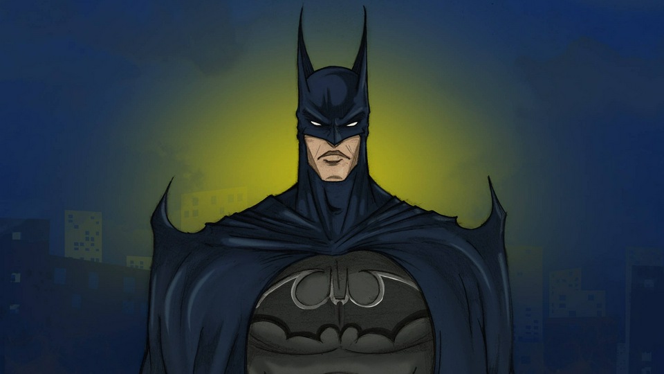 बैटमैन स्केच कला