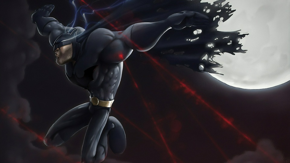 4कश्मीर बैटमैन नाइट कलाकृति