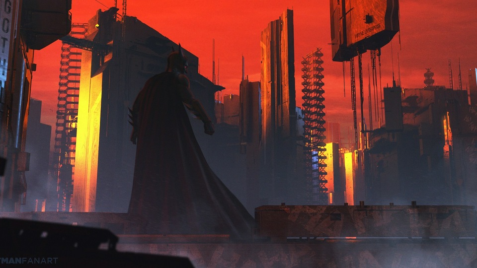 बैटमैन लाल आकाश