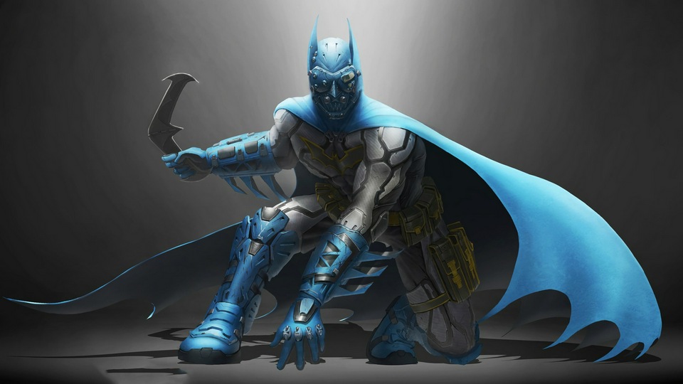 कला बैटमैन नई