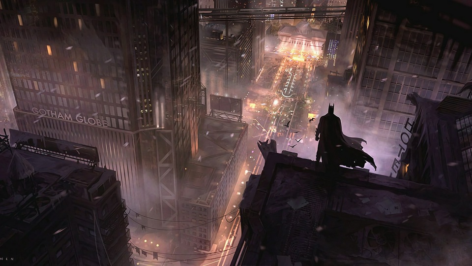 बैटमैन नाइट नई कलाकृति