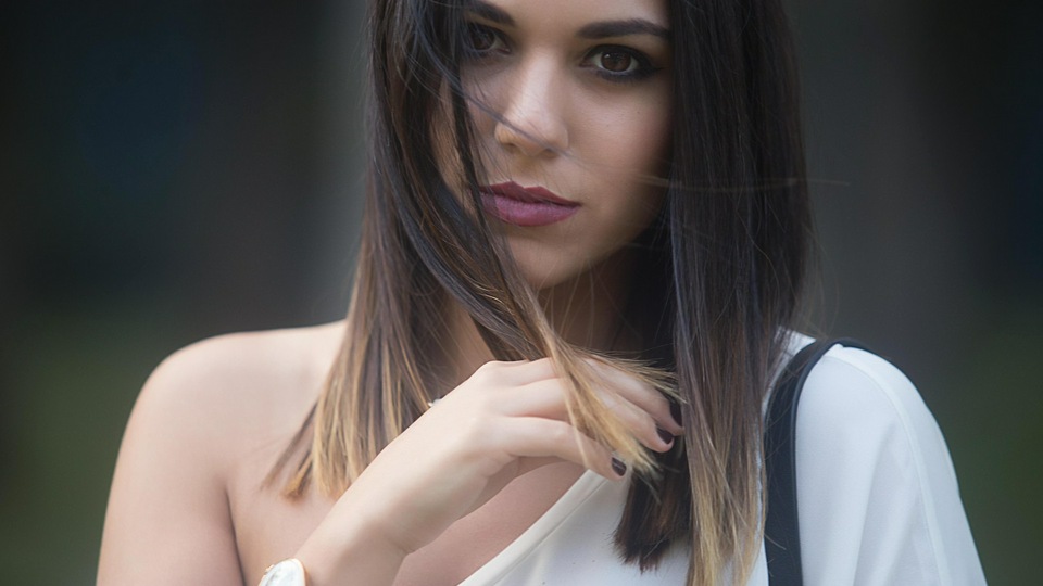 छोटे बाल लड़की