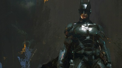 रात कलाकृति में बैटमैन