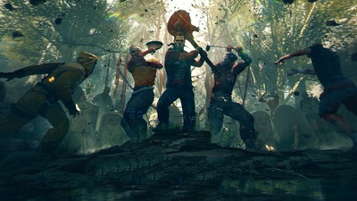 मरने प्रकाश और छोड़ दिया 4 मृत 2