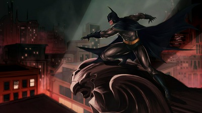 बैटमैन गोथम सिटी आर्ट