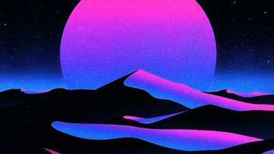 रेट्रो सूर्योदय कला 4कश्मीर