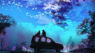 कार की छत पर वार्ता 4 के