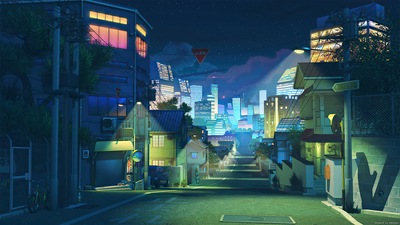 ओसाका 4 के माध्यम से सड़क के नीचे