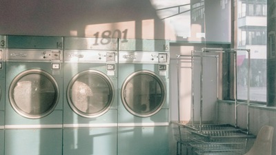 80 के दशक में लॉन्ड्री मशीनें