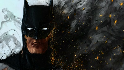 आग पर बैटमैन