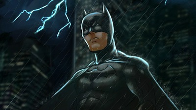 बैटमैन ओवर गोथम कला