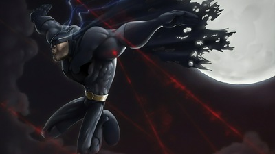 4कश्मीर बैटमैन नाइट कलाकृति