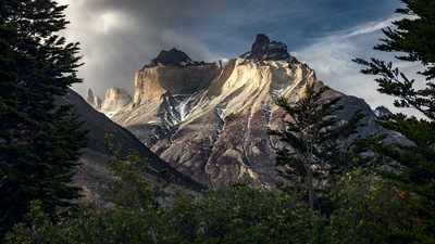 पहाड़ों चिली पेटागोनिया टोरेस डेल पेन 5 के