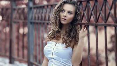 सुंदर मॉडल फोटोशूट