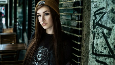 श्यामला लड़की मॉडल