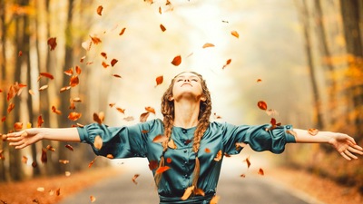 शरद ऋतु खुशी