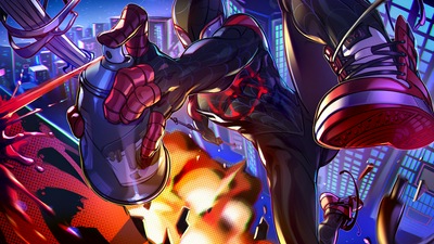 स्पाइडरवर्स स्प्रे में स्पाइडरमैन 4के कर सकते हैं